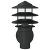 vidaXL Outdoor Wall Lights 2pcs Black Stainless Steel
