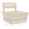 vidaXL 8 Piece Garden Pallet Lounge Set Impregnated Spruce Wood