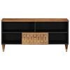 vidaXL TV Cabinet 100x33x46 cm Solid Wood Mango