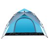 vidaXL Camping Tent Dome 3-Person Blue Quick Release