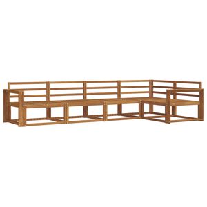 vidaXL Outdoor Sofa Set 5 pcs Natural Solid Acacia Wood
