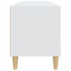 vidaXL TV Cabinet White 100x34.5x44.5 cm Engineered Wood