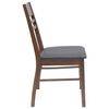 vidaXL Dining Chairs 2 pcs Light Brown 43 x 54 x 89 cm