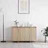 vidaXL Sideboard Sonoma oak 120 x 41 x 75 cm Engineered wood