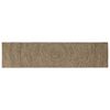 vidaXL Area Rug Natural and Black 60 x 300 cm Jute