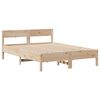 vidaXL Bed Frame without Mattress 140x190 cm Solid Wood Pine
