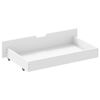 vidaXL Bed Frame without Mattress White Solid Wood Pine 140x200 cm