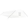 vidaXL Greenhouse with Steel Frame White 108 m&sup2; 18x6x2.85 m
