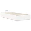 vidaXL Ottoman Bed Frame White 80 x 200 cm Solid Pine Wood