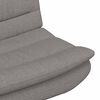 vidaXL Swivel Chair Taupe 63 x 75 x 76 cm Fabric