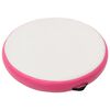 vidaXL Inflatable Gymnastic Mat with Pump 100x100x15 cm PVC Pink
