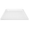 vidaXL Shower Base Tray with Dots White 80x80x4 cm ABS