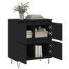 vidaXL Sideboard Black 60x35x70 cm Engineered Wood