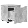 vidaXL Bathroom Cabinet Concrete Grey 40.5 x 40 x 44 cm