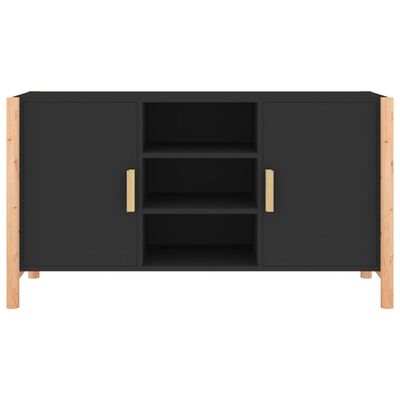 vidaXL Sideboard Black 107x38x60 cm Engineered Wood