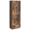 vidaXL Cabinet Set 2 pcs Old Wood Engineered Wood