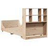 vidaXL Bookcase Bed without Mattress 90x200 cm Solid Wood