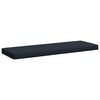 vidaXL 1-Piece Bench Cushion VUGHT 100% Polyester Dark Blue