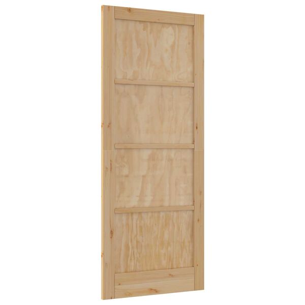 vidaXL Interior Door ORKDAL Brown 86 x 211 cm Plywood