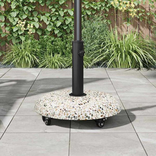 vidaXL Parasol Base Multicolour and Black 45 x 45 x 40 cm