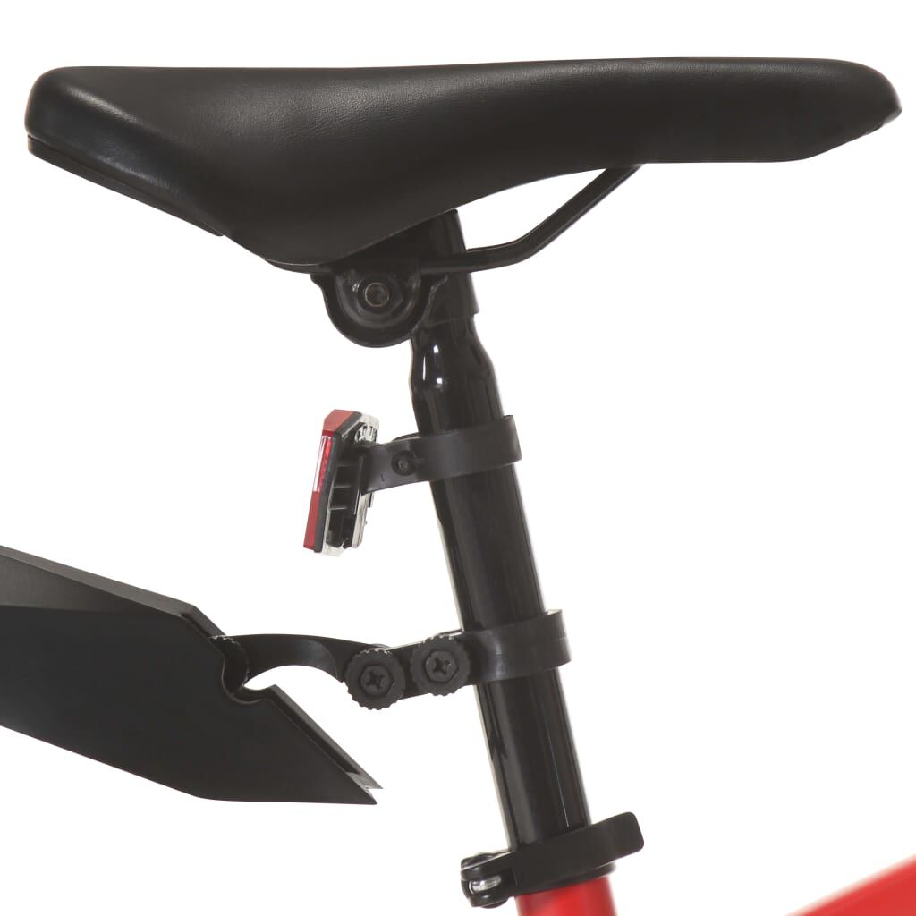 vidaXL Mountain Bike 21 Speed 26 inch Wheel 42 cm Red vidaXL