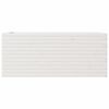 vidaXL Garden Planter White 110x60x46 cm Solid Wood Pine