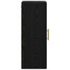 vidaXL Wall Mounted Cabinet Black Oak 34.5 x 34 x 90 cm