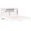 vidaXL Headboard with Storage White 180 cm Solid Wood Pine