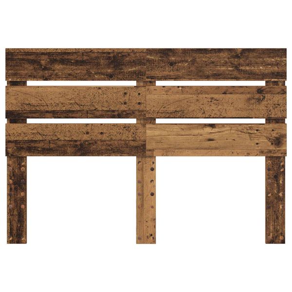 vidaXL Headboard with Headboard Old Wood 150 cm Engineered Wood