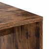 vidaXL Desk 2 pcs Smoked Oak