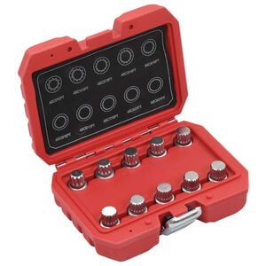 vidaXL 10 Piece Locking Wheel Nut Key Set for VW