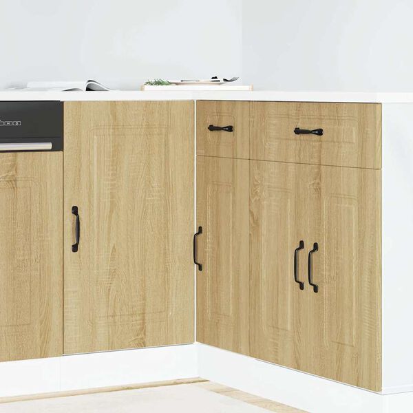 vidaXL Kitchen Base Cabinet Kalmar Sonoma Oak Engineered Wood