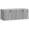 vidaXL Wall-Mounted TV Cabinet Grey Sonoma 78.5 x 31 x 30 cm