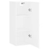 vidaXL Wall Mounted Cabinet White 34.5x34x90 cm Engineered Wood