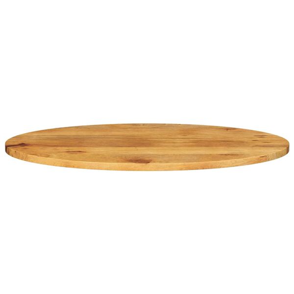 vidaXL Table Top 140x50x3.8 cm Oval Solid Wood Mango