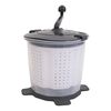 Bo-Camp Washing Machine with Centrifuge 33x33x46 cm Dark Grey