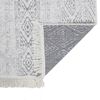 vidaXL Rug Light Grey 80x300 cm Cotton