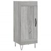 vidaXL Highboard Grey Sonoma 34.5x34x180 cm Engineered Wood
