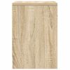 vidaXL Bedside Cabinet with Drawer Sonoma Oak 39x28x41 cm