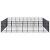 vidaXL Outdoor Dog Kennel Steel 82.94 m&sup2;