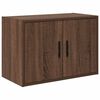 vidaXL Garage Cabinets 2 pcs Brown Oak Engineered Wood