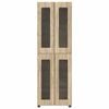 vidaXL Highboard FLORIN Sonoma Oak 60 x 35 x 182 cm Engineered Wood