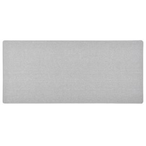 vidaXL Carpet Runner | Light grey | 100% polypropylene | 50x100 cm | Non-slip