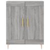 vidaXL Sideboard Grey Sonoma 69.5x34x90 cm Engineered Wood