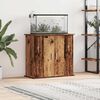 vidaXL Aquarium Stand Old Wood 81x36x73 cm Engineered Wood