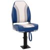 vidaXL Foldable Boat Chair High Backrest
