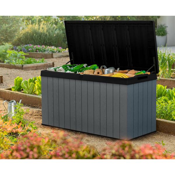 Keter Outdoor Storage Box Darwin 570 L Grey