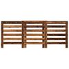 vidaXL Radiator Cover Old Wood 205x21.5x83.5 cm Engineered Wood