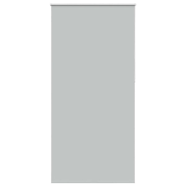 vidaXL Roller Blind Blackout Light Grey 95x230 cm Fabric Width 90.7 cm Polyester