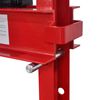 vidaXL Shop Press 20 Ton Red